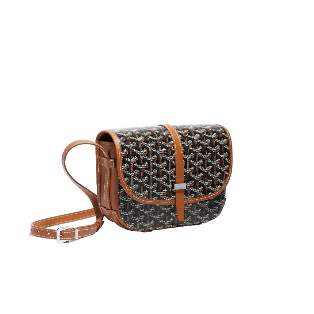 Goyard Belvedere PM 'Black Tan'