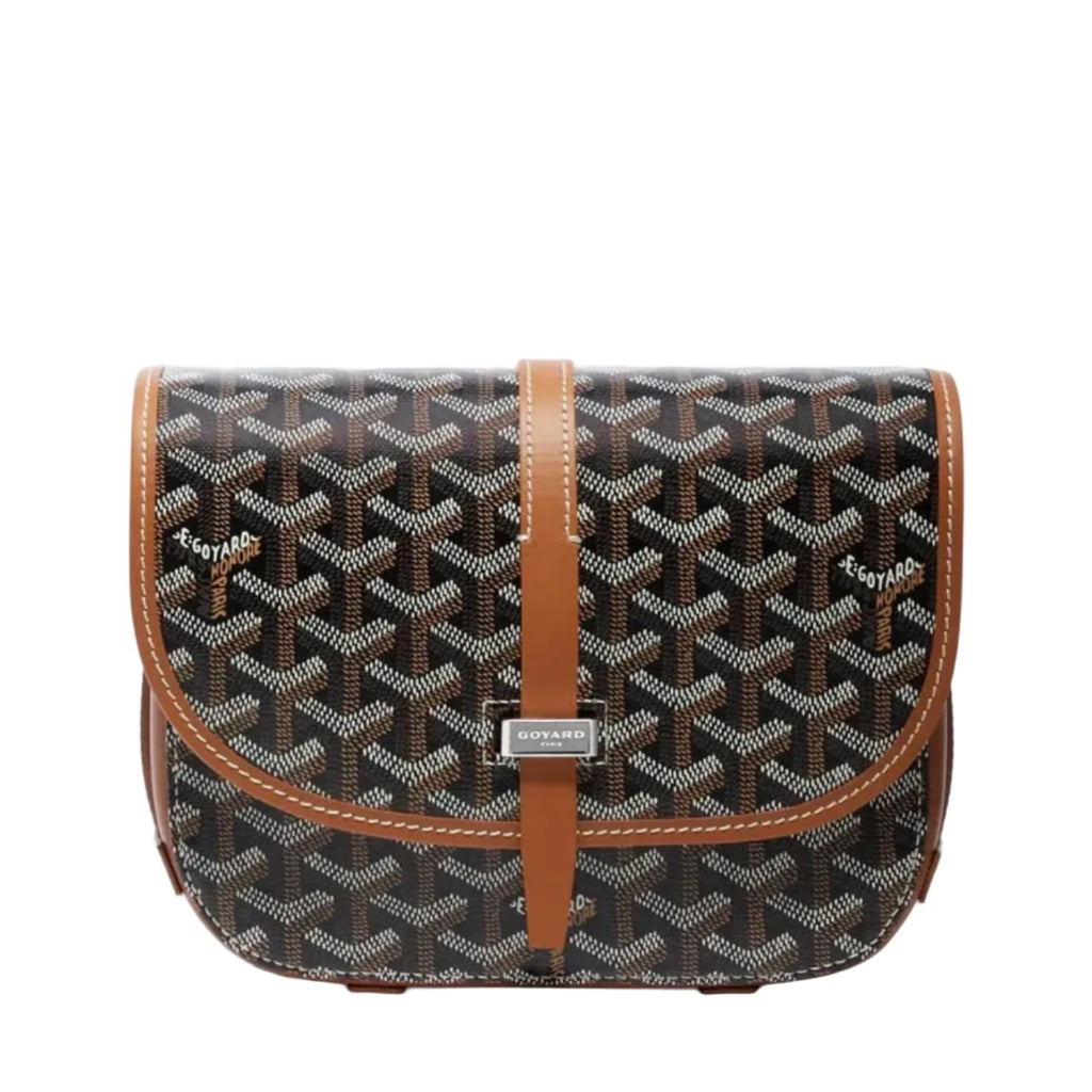Goyard Belvedere PM 'Black Tan'