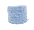 Fluffy Flat Laces 'BLUE'