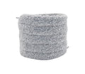 Fluffy Flat Laces 'GREY'