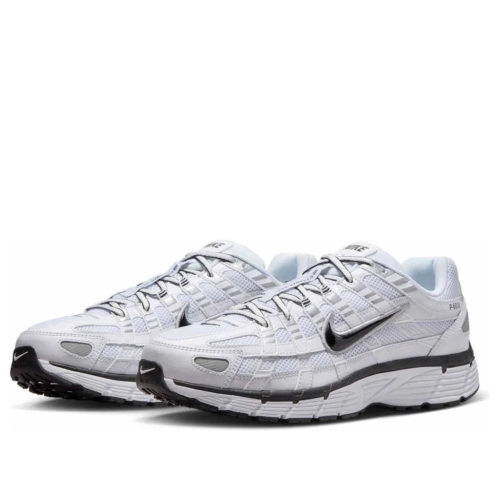 NIKE P-6000 'White Metallic Silver Black'
