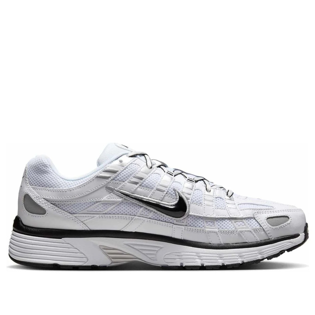 NIKE P-6000 'White Metallic Silver Black'