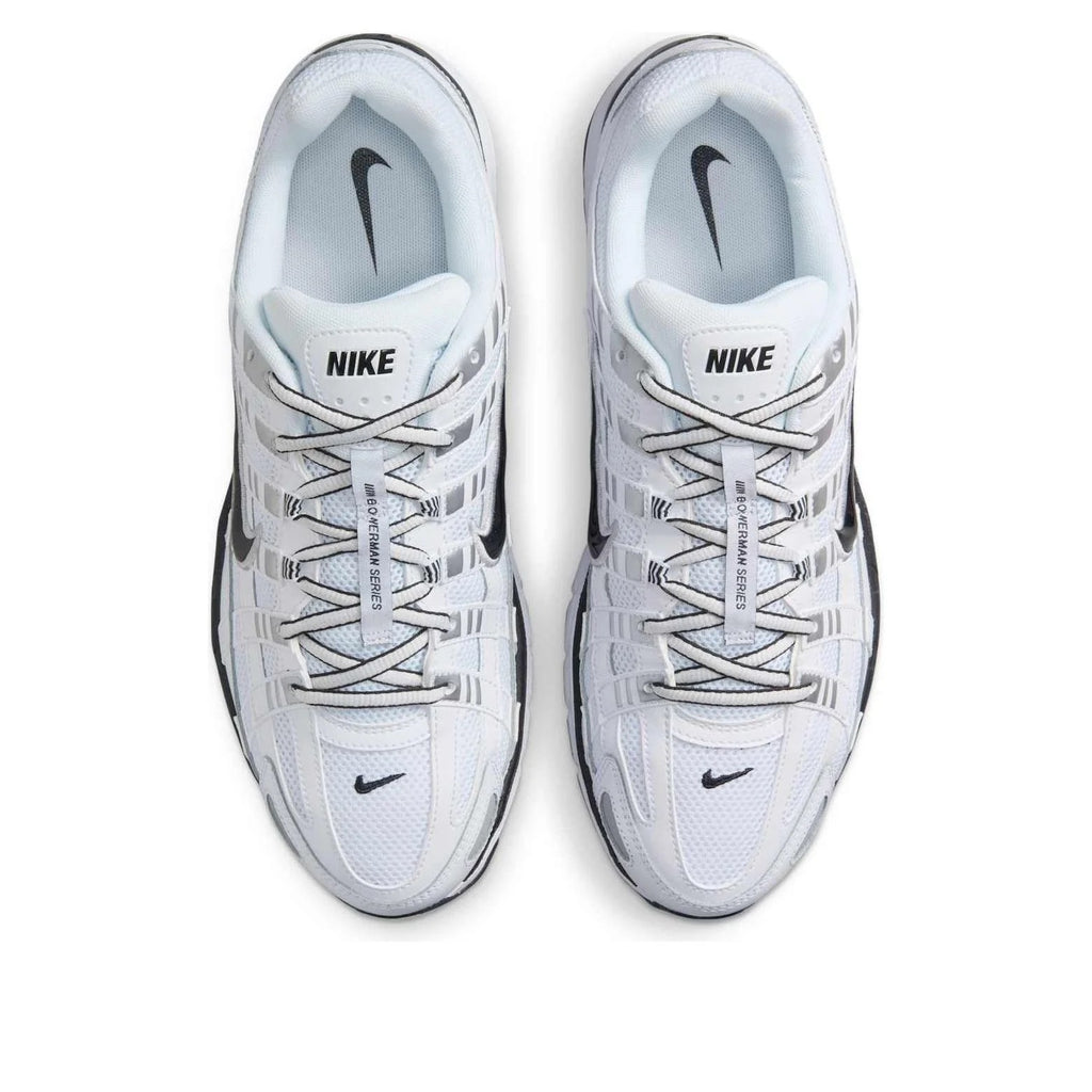 NIKE P-6000 'White Metallic Silver Black'