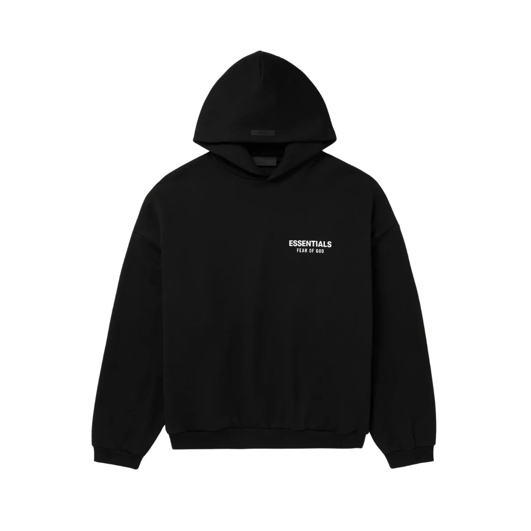 FEAR OF GOD ESSENTIALS HOODIE - BLACK (FW24)