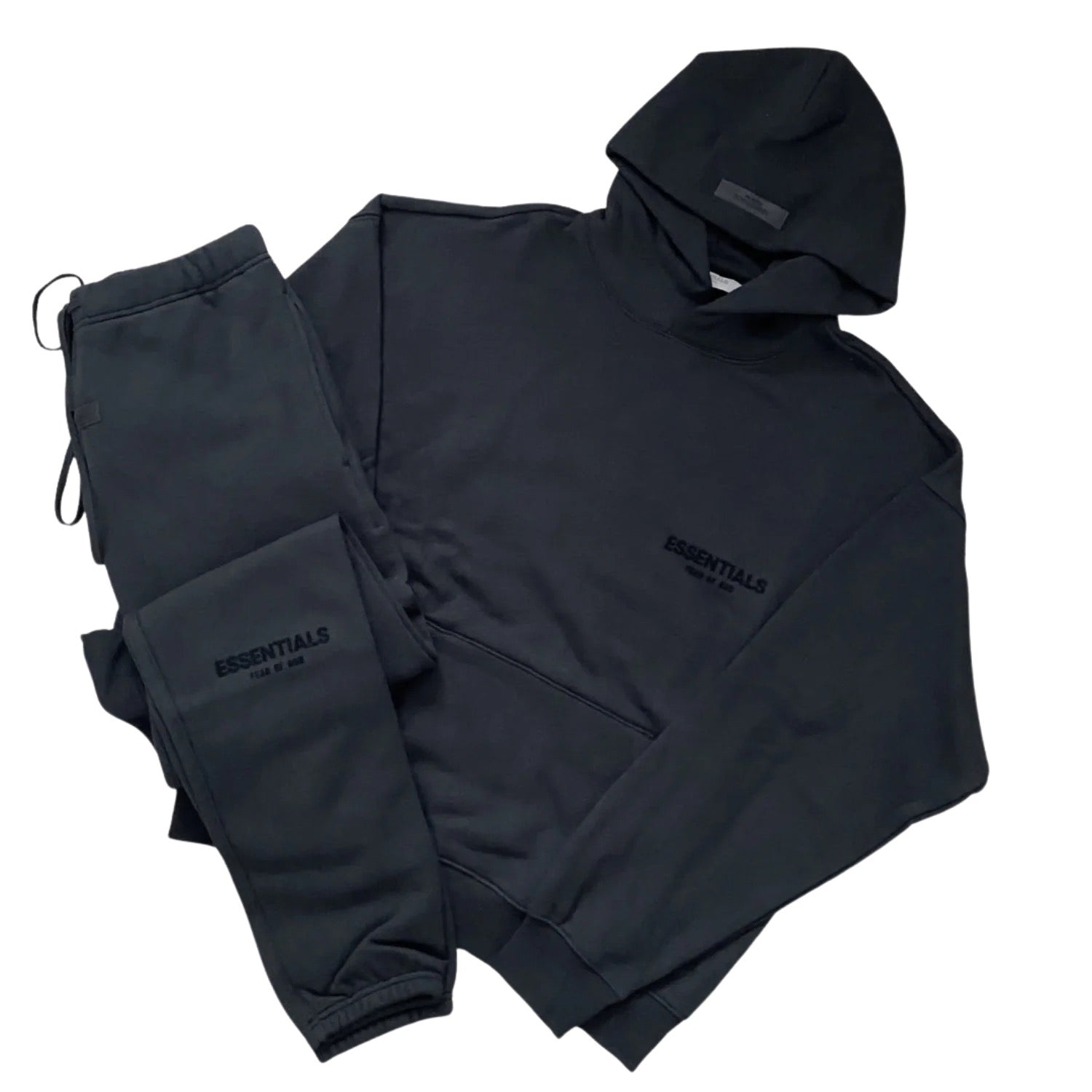 FEAR OF GOD ESSENTIALS TRACKSUIT - BLACK
