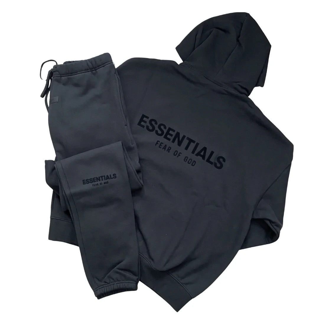 FEAR OF GOD ESSENTIALS TRACKSUIT - BLACK