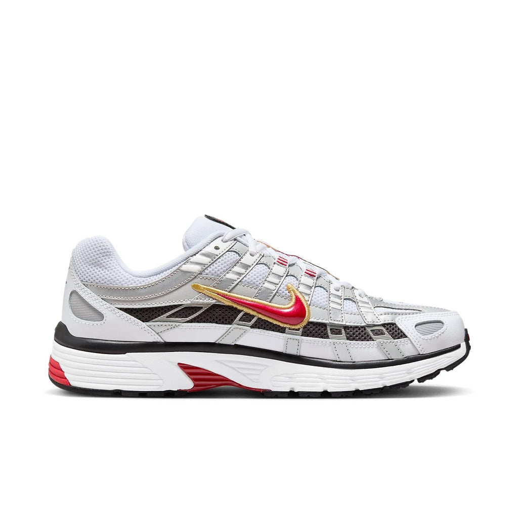 NIKE P-6000 'Platinum Varsity Red'