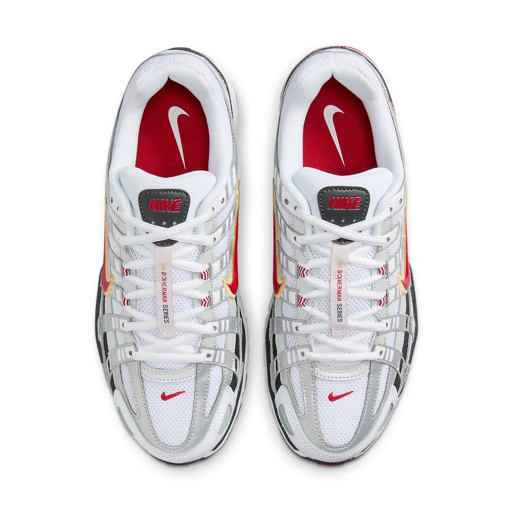 NIKE P-6000 'Platinum Varsity Red'