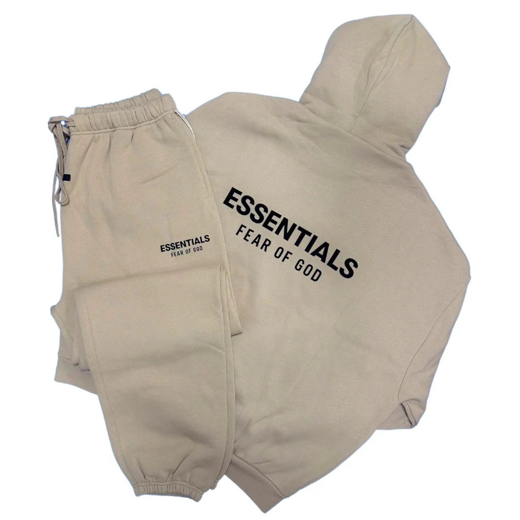FEAR OF GOD ESSENTIALS TRACKSUIT - BEIGE