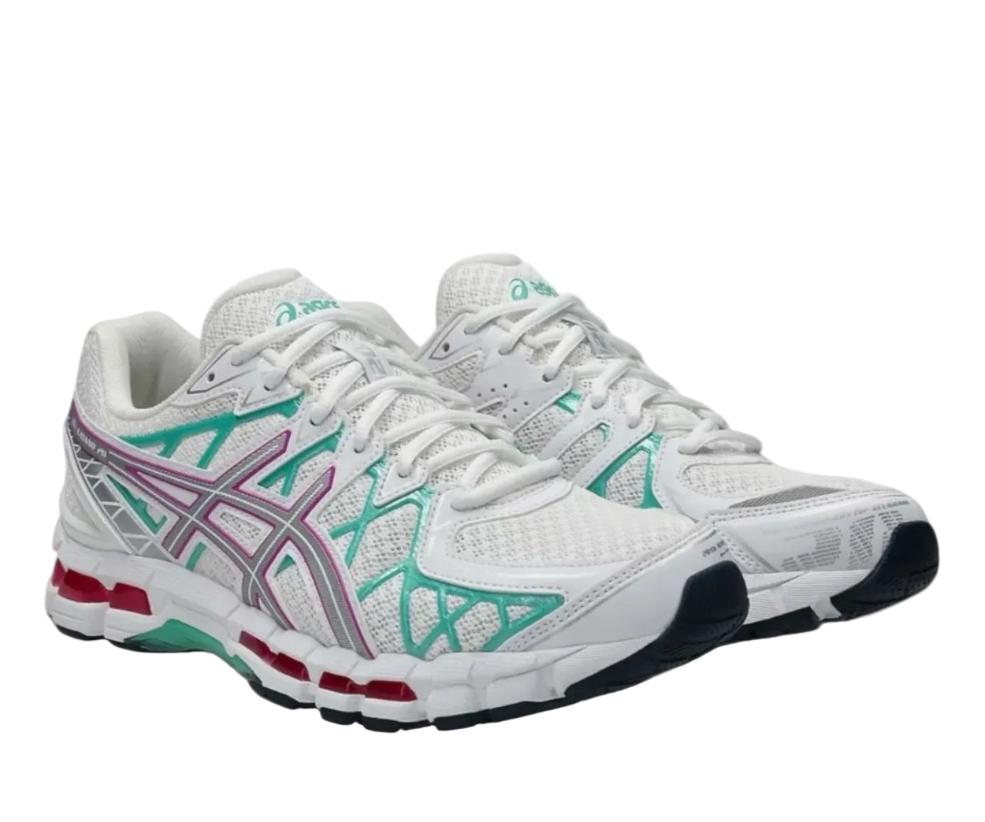 ASICS Gel-Kayano 20 'White/Aurora Green Watermelon'