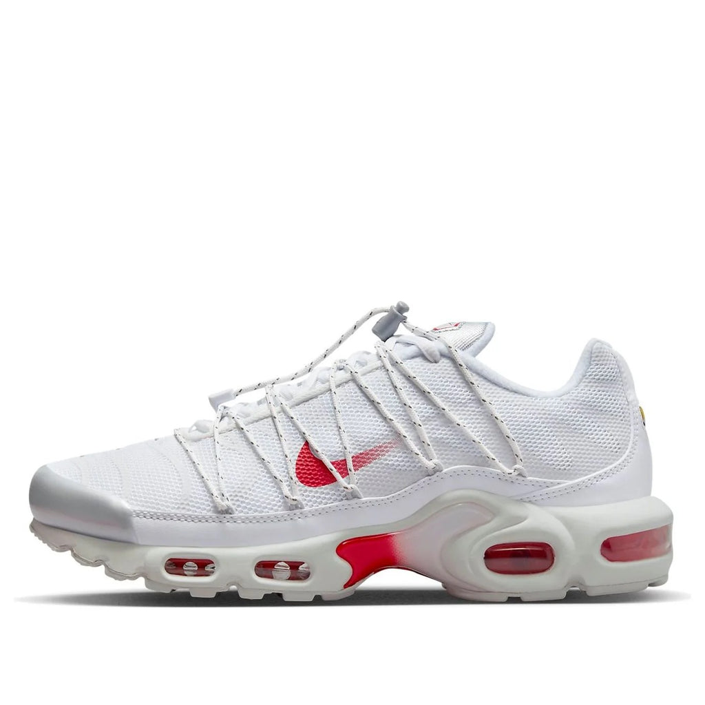 NIKE Air Max Plus Utility 'White Red'