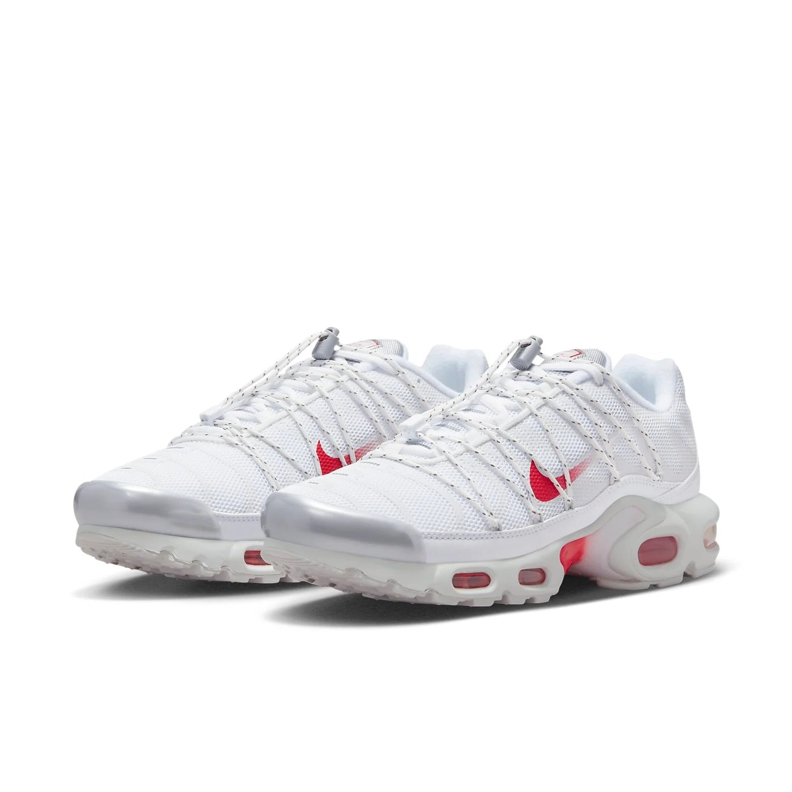 NIKE Air Max Plus Utility 'White Red'
