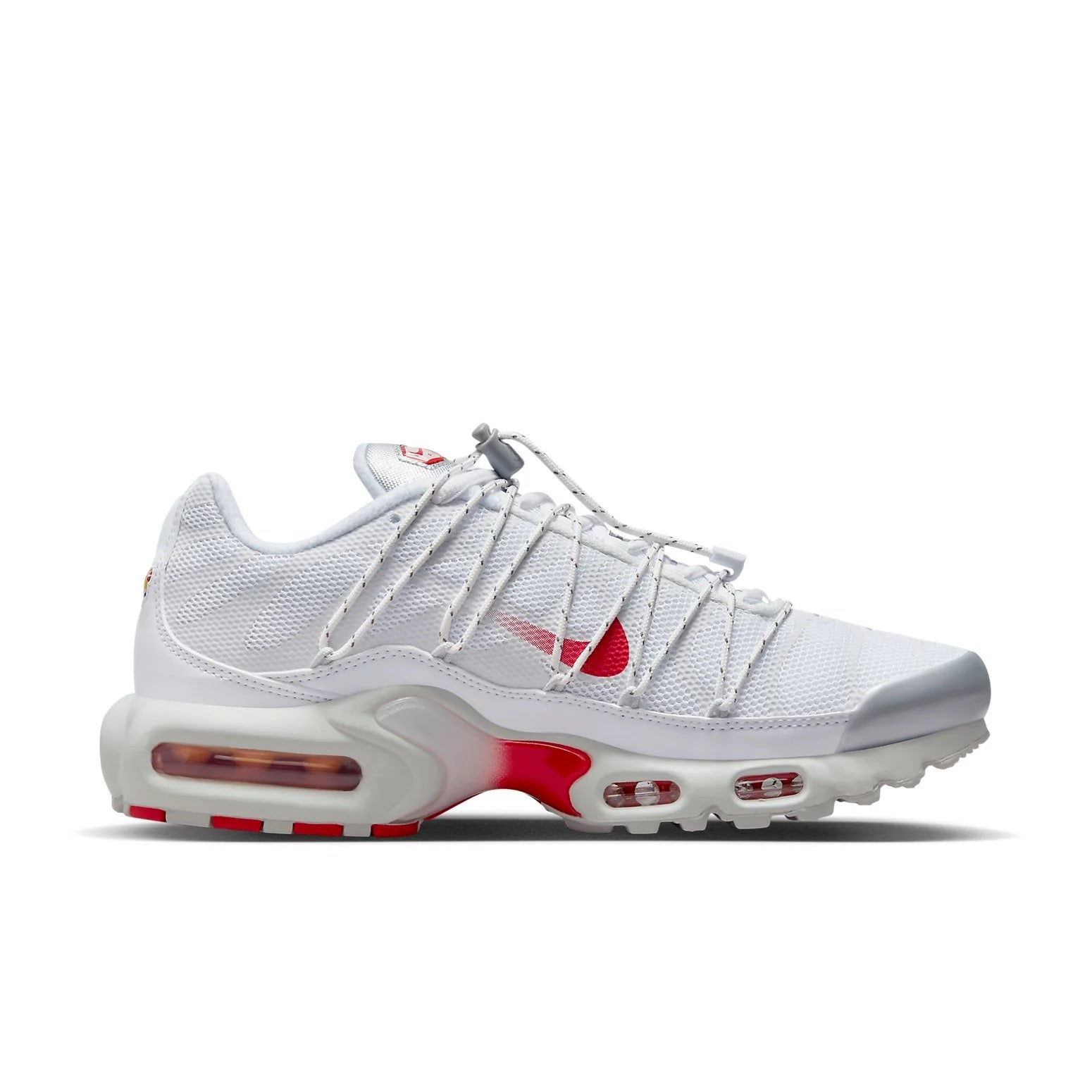 NIKE Air Max Plus Utility 'White Red'