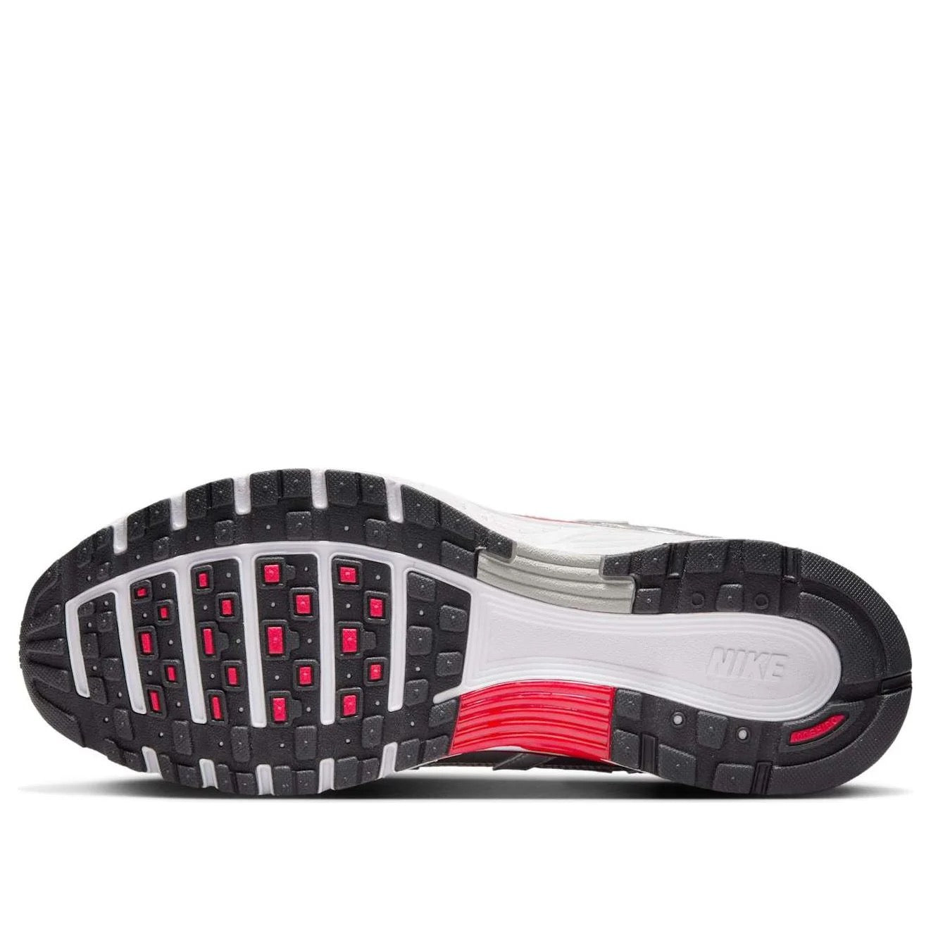 NIKE P-6000 'Metallic Silver Cool Grey Red'
