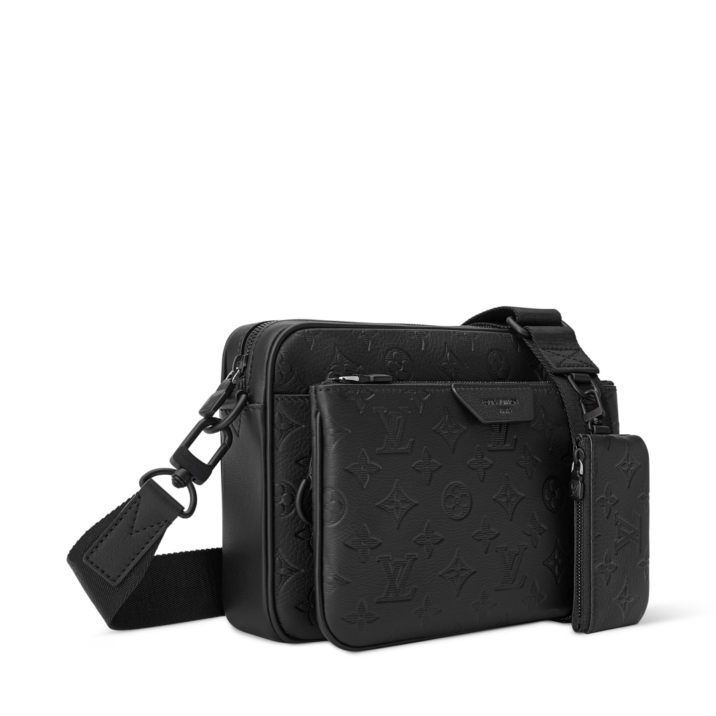 Louis Vuitton Trio Monogram Messenger 'BLACK'