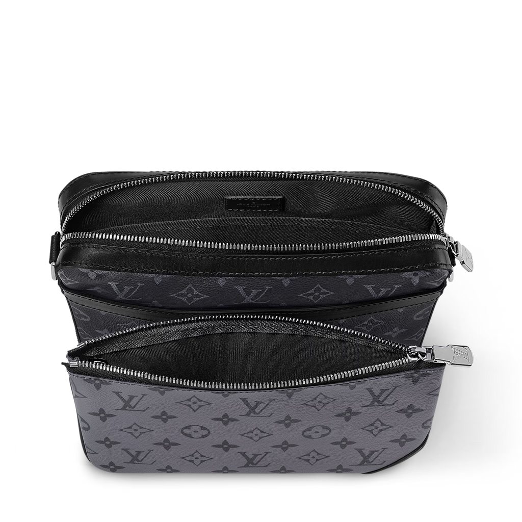 Louis Vuitton Trio Messenger 'BLACK GREY'