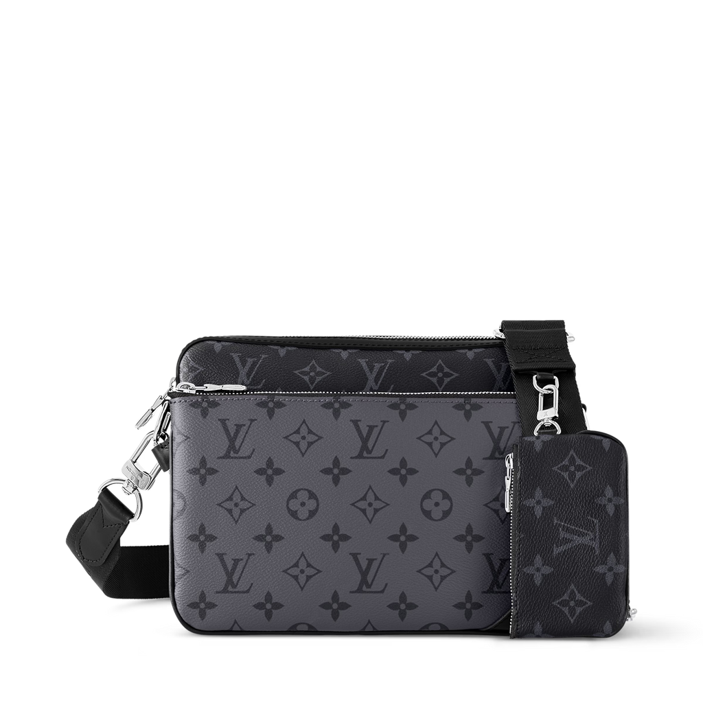 Louis Vuitton Trio Messenger 'BLACK GREY'